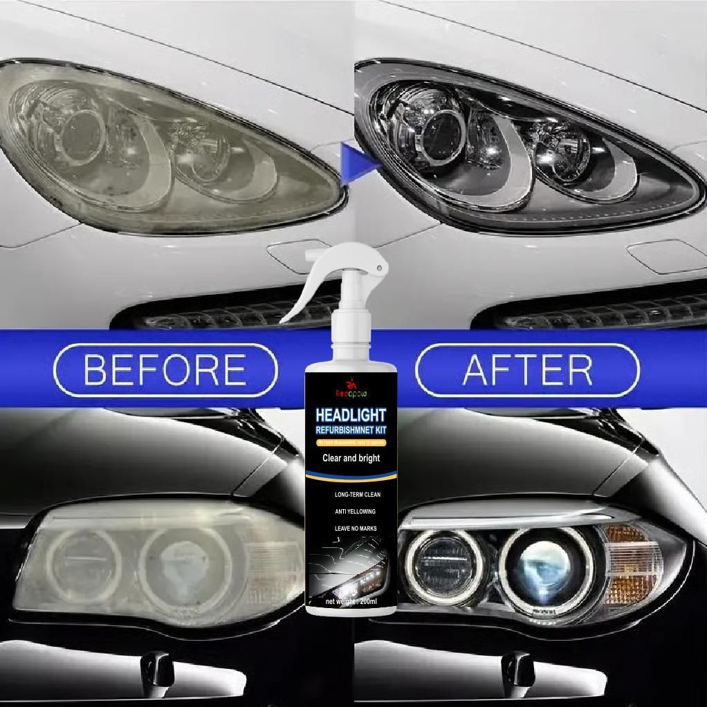 Headlight Refurbishment Kit 200 ml pack of 2