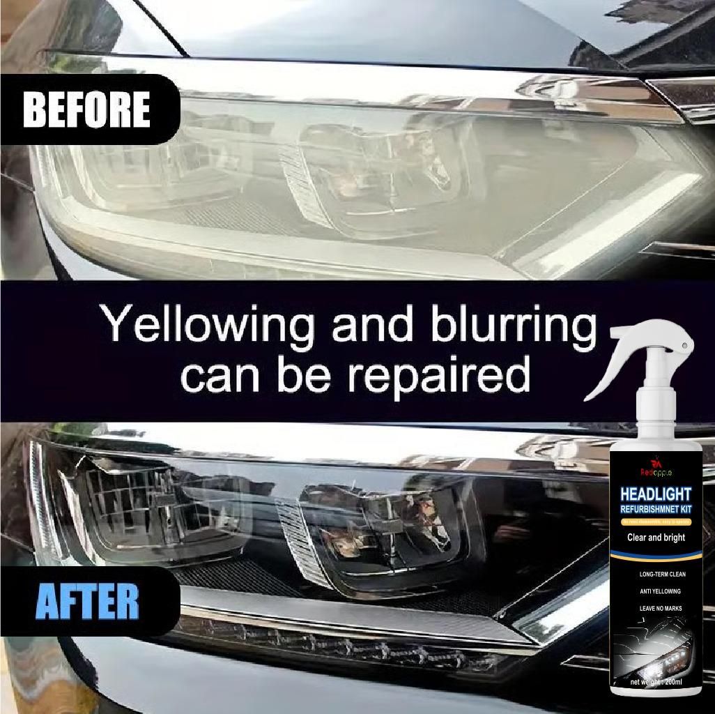 Headlight Refurbishment Kit 200 ml pack of 2