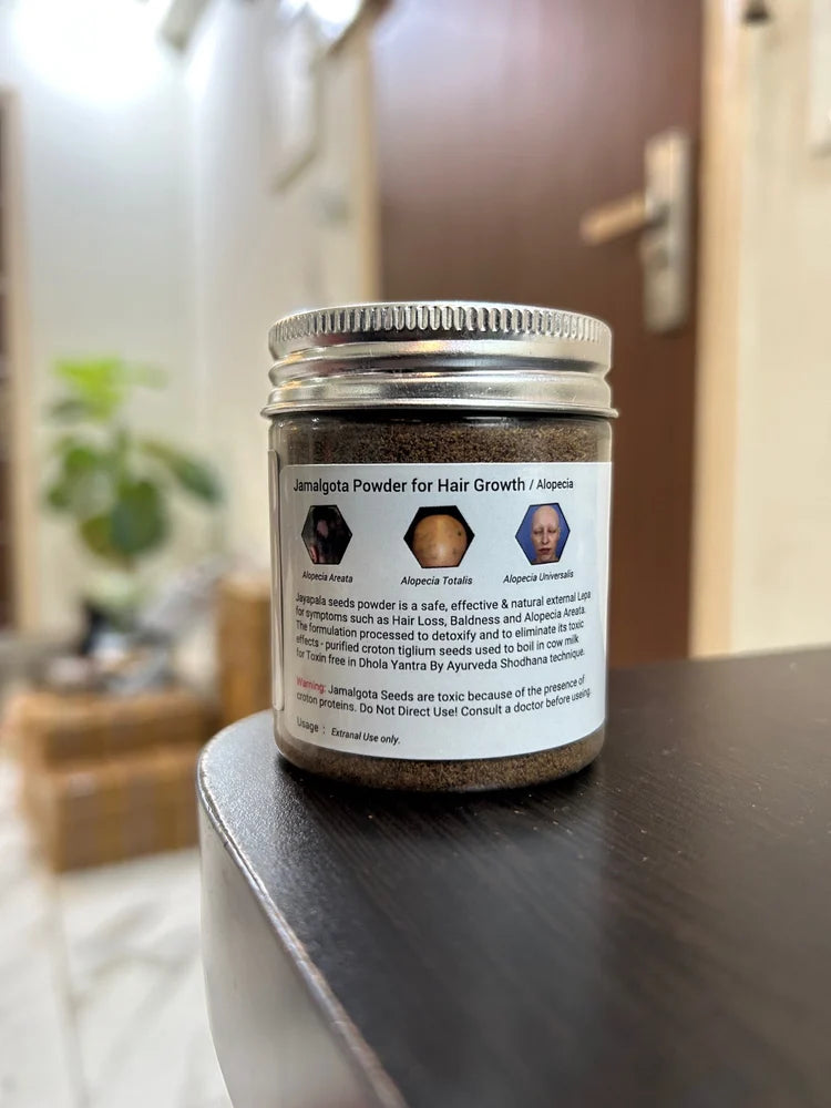 Jamalgota Ayurvedic Hair Growth Powder(pack of 2)