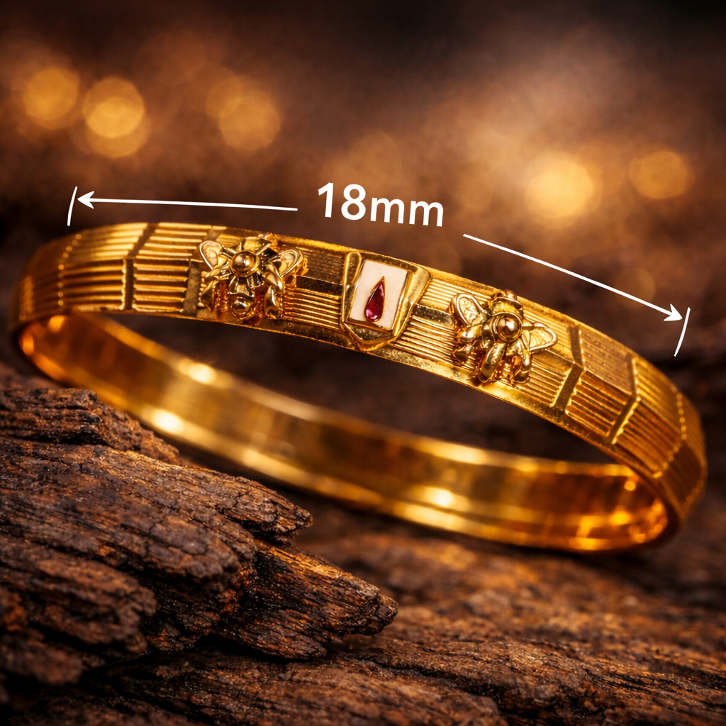 Bharatyug Lord Balaji Gold Kada