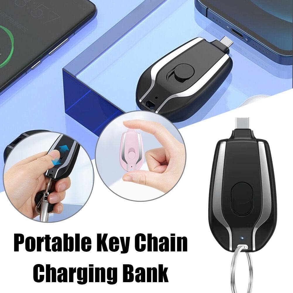 Keychain Power Bank PACK OF 2(random colour)