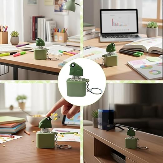 Portable Keychain Fidget Keyboard Clicker