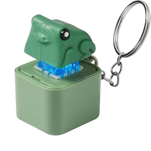 Portable Keychain Fidget Keyboard Clicker