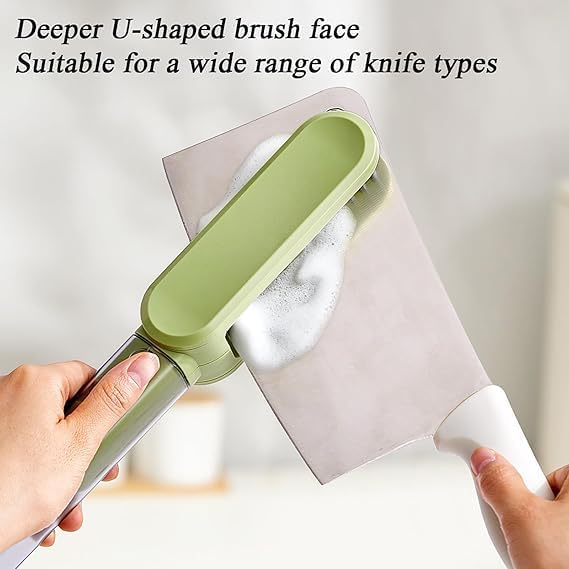 3-in-1 Knife Cleaner Blade Brush