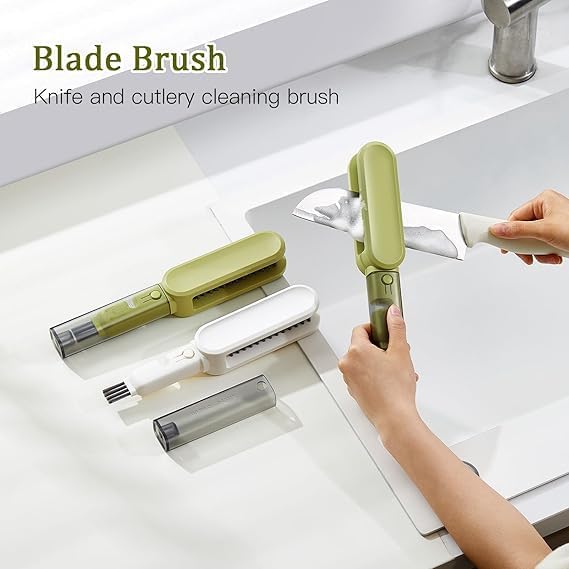3-in-1 Knife Cleaner Blade Brush