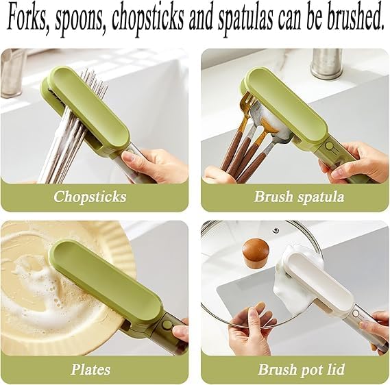 3-in-1 Knife Cleaner Blade Brush