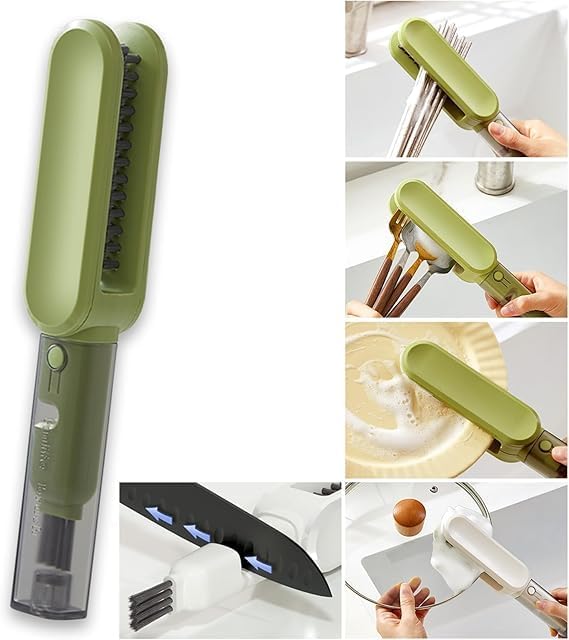 3-in-1 Knife Cleaner Blade Brush