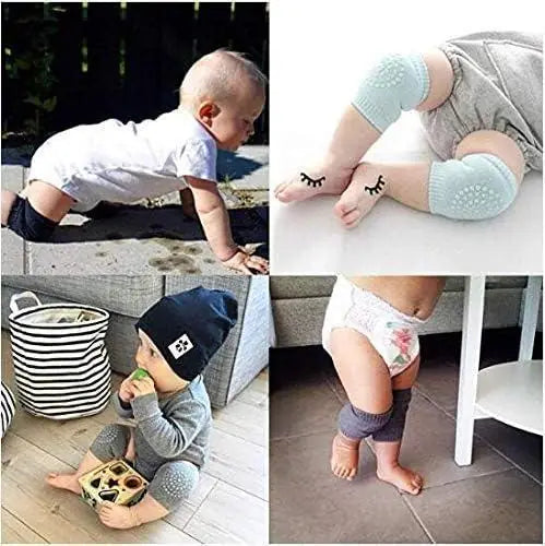 2 Pair Baby Knee Pad For Safety Crawling random color