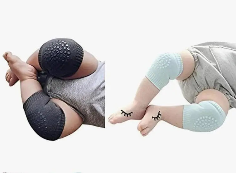 2 Pair Baby Knee Pad For Safety Crawling random color