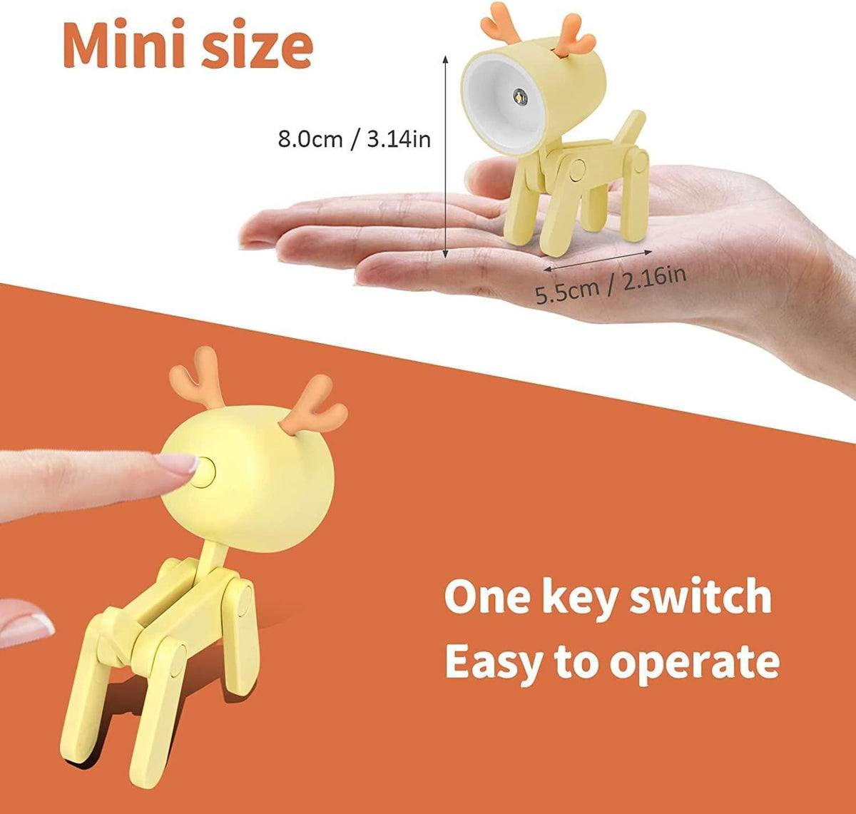 Mini LED Desk Lamp(Random color)