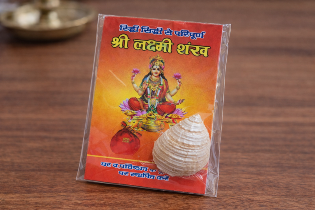 Laxmi Shankh Natural Pearl moti shankh(2 inch)
