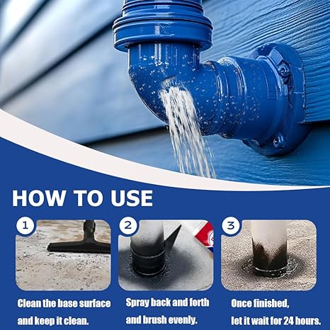 Leak Repair Waterproof Sealant Spray 100g Each pack of 2