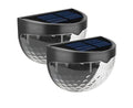 Solar Powered Garden & Wall Lights PACK OF 2