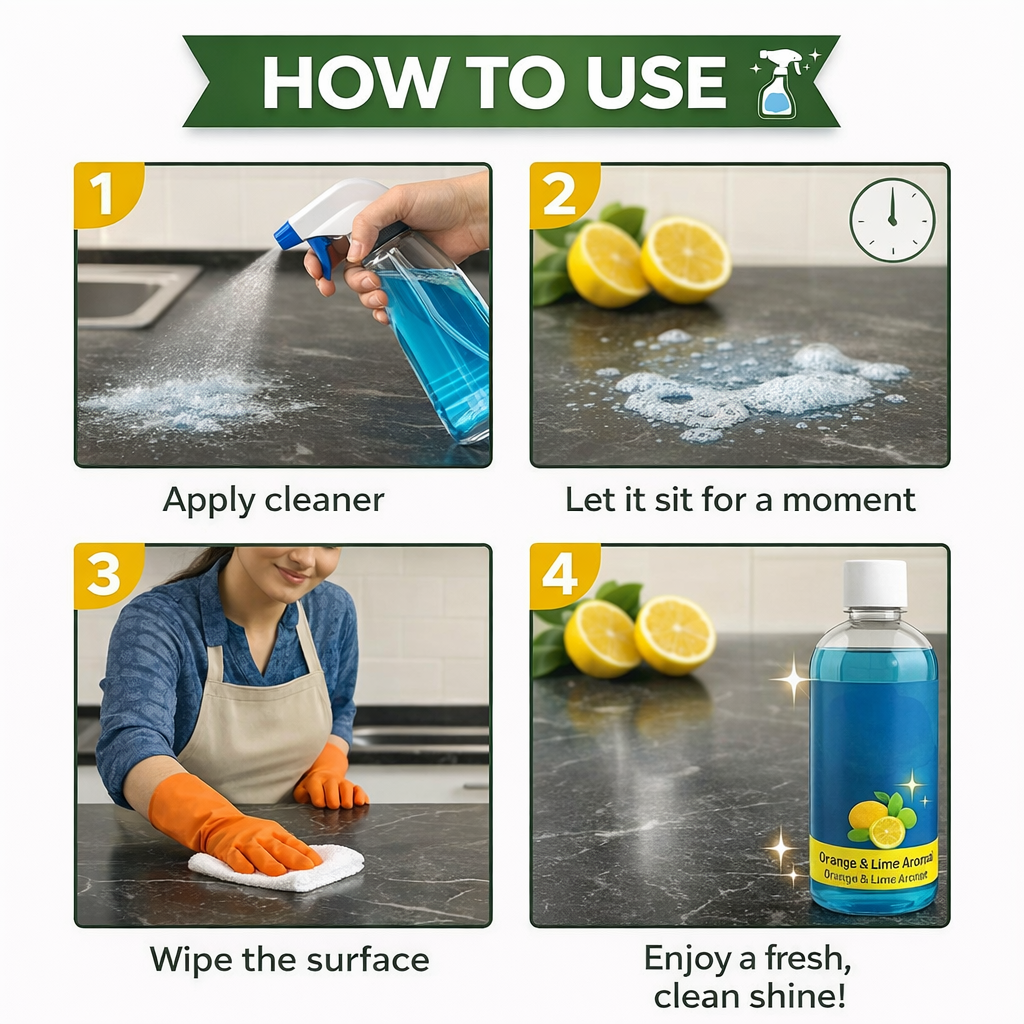 Multipurpose Cleaner Orange & Lime Aroma 100 ml each Pack of 4