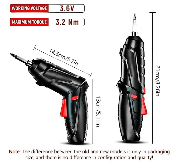 46 Pcs Rechargeable Powerful Cordless Screwdriver With Drill Machine (HT20)
