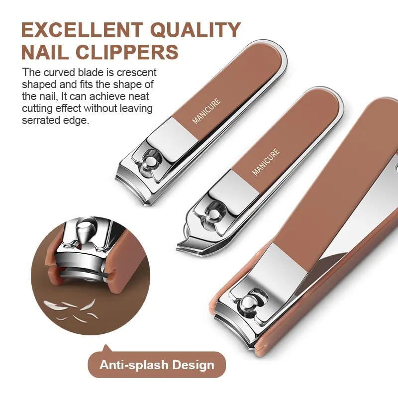 8 in 1 Nail Clipper Set – Professional Manicure & Pedicure Kit