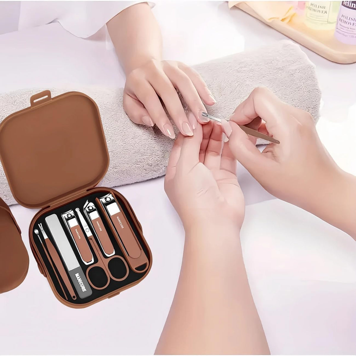 8 in 1 Nail Clipper Set – Professional Manicure & Pedicure Kit