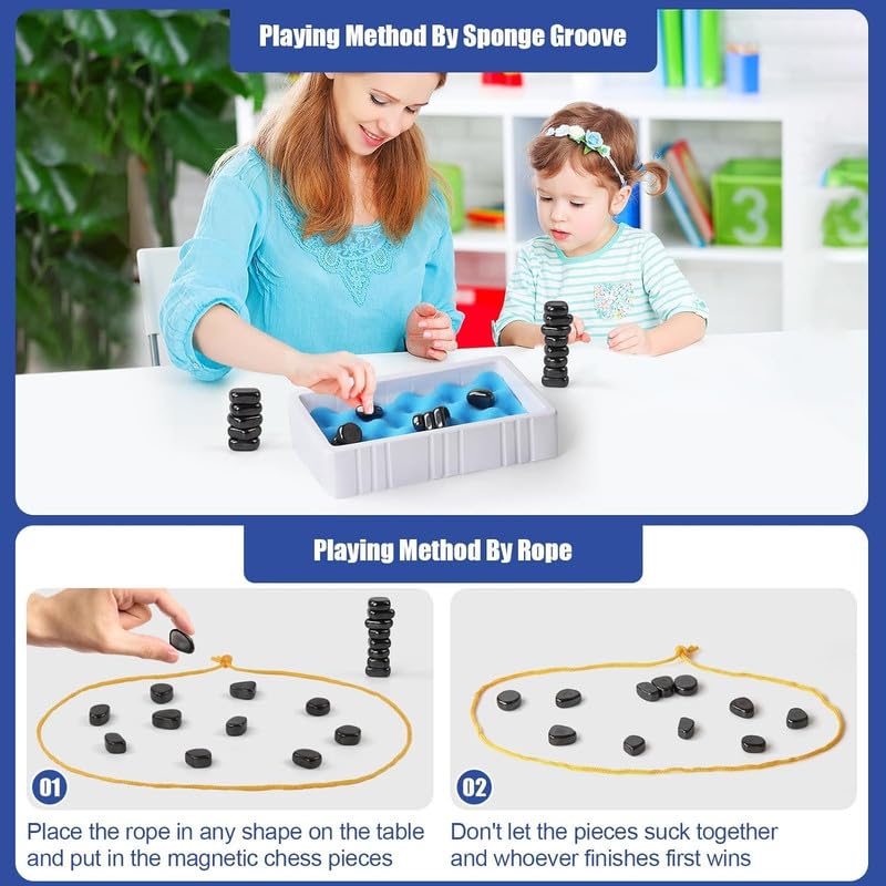 Magnetic Board Game Table Top Magnet Game Family Game