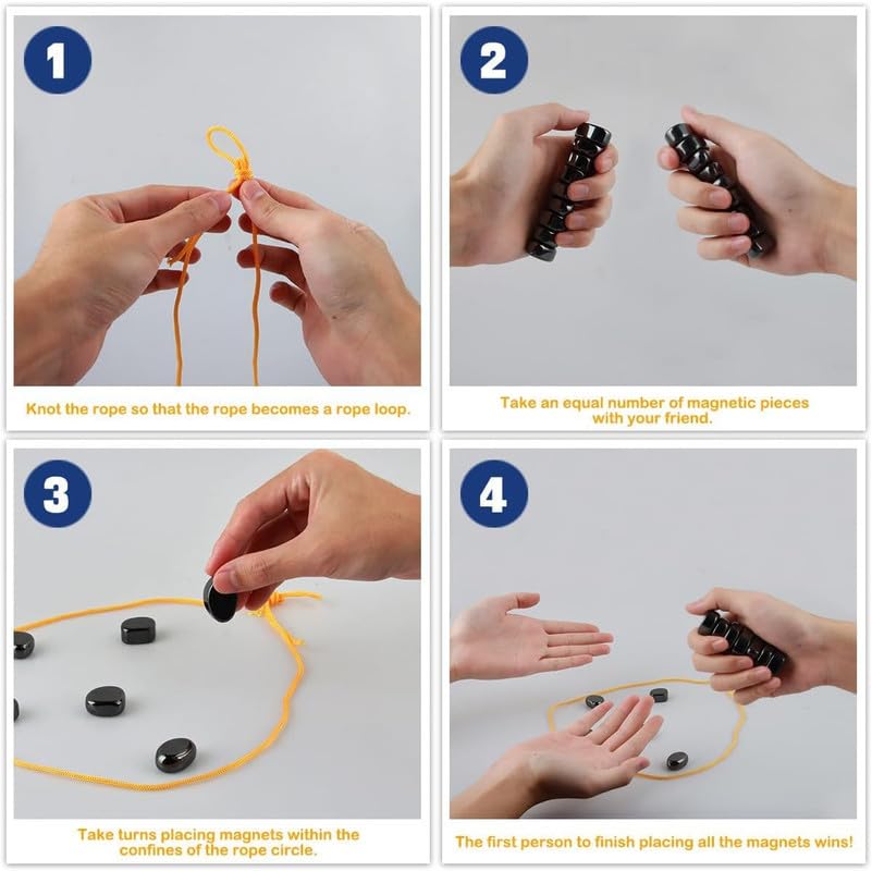Magnetic Board Game Table Top Magnet Game Family Game