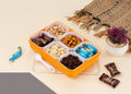 1800 ml 6-in-1 Masala Box for Kitchen with spoon(random color)