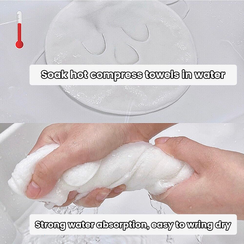 Reusable White Face Towel Mask pack of 1