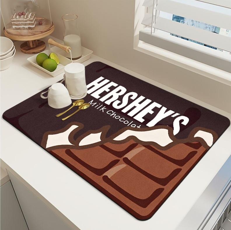 Drying Mat (Pack of 2)(random colour)