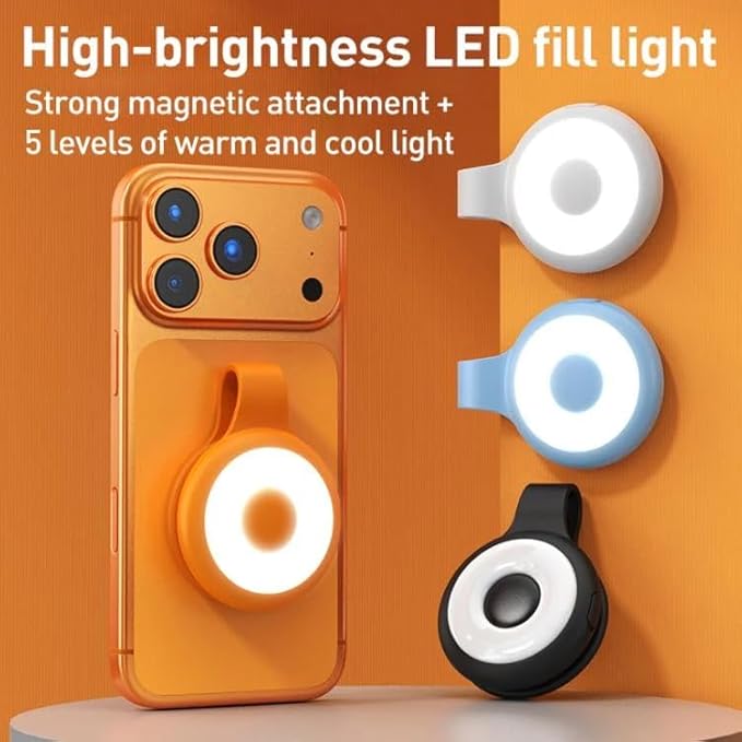 Magnetic Mini LED Ring Light