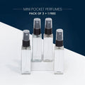 Mini Pocket Perfumes(pack of 4)