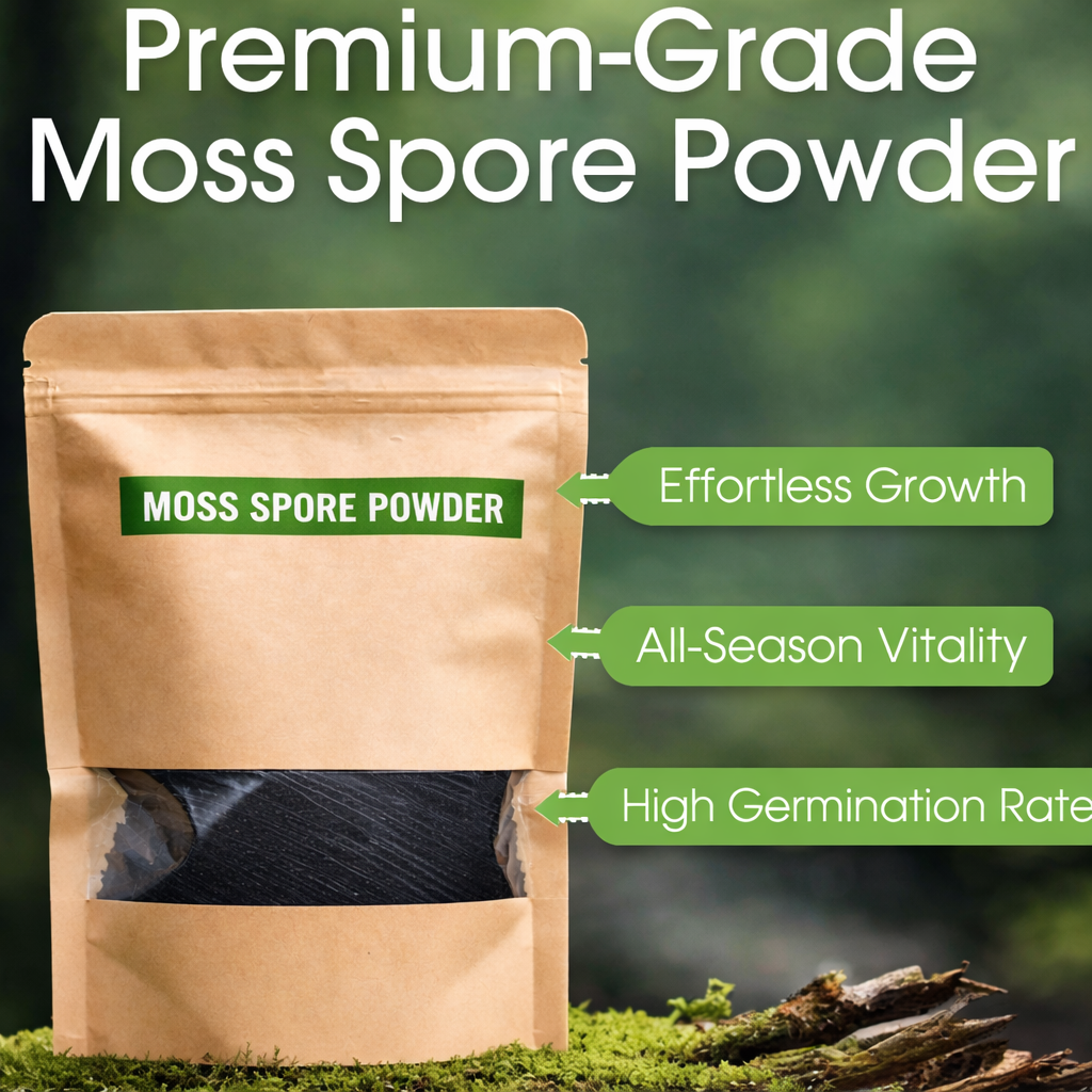 Premium Grade Moss Spore Powder pack of 1