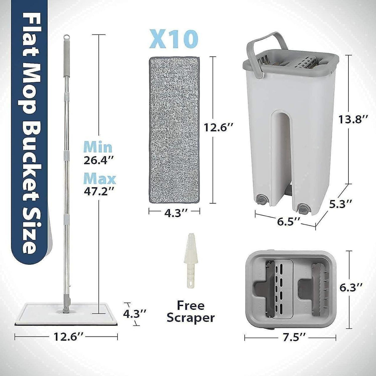 Cleaning Mop With Bucket