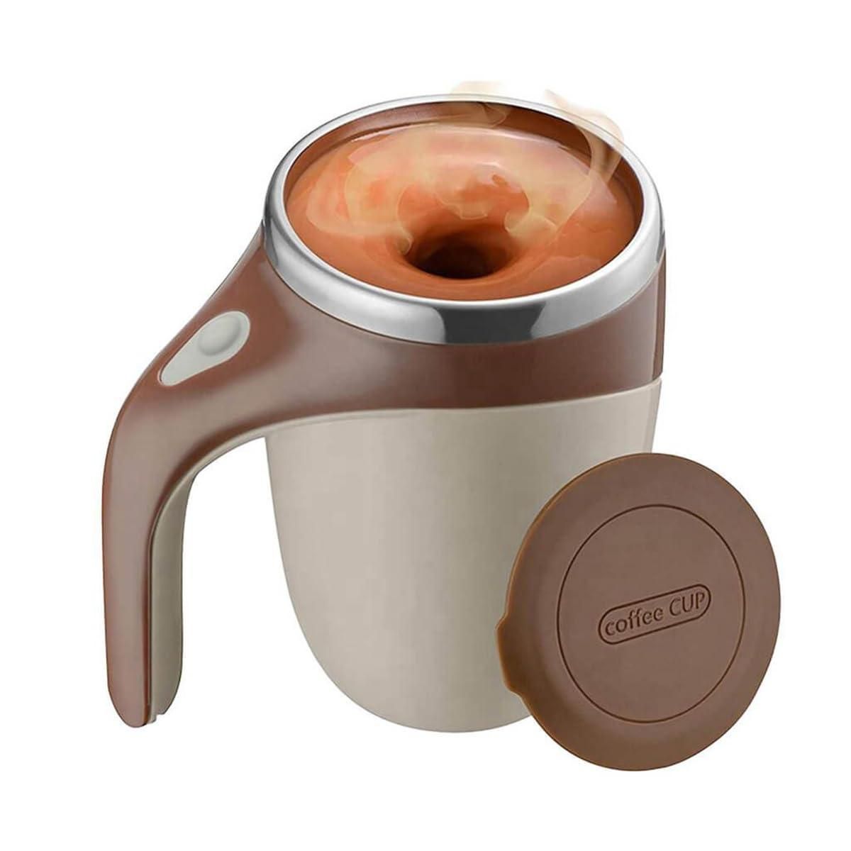 Self Stirring Magnetic Mug( random color)