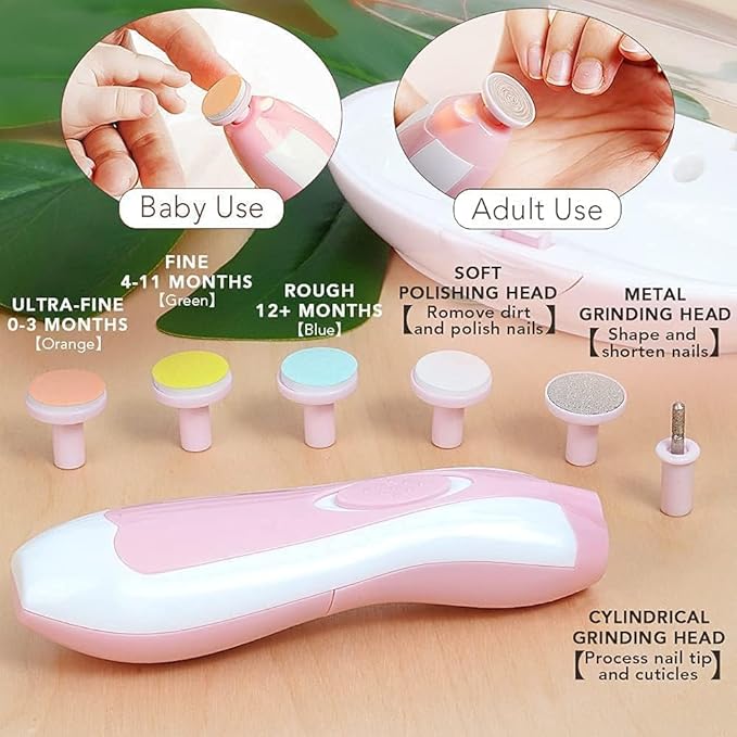 New Baby Nail File Electric (pink)