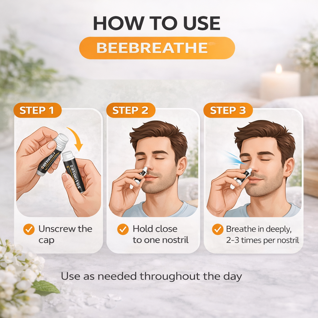 Beebreathe Prostate Care Nasal Therapy