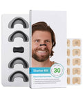 30 pcs Pcs Nose Strips for Breathing, Snoring Stopper for Men, Anti Snoring Nose Clip Boost Oxygen Intake, Reduce Snoring, Improve Sleep Quality - Sweat Resistant, Skin Safe Nasal Strips