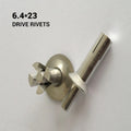 100 PCS Drive Rivets & Countersunk Rivets