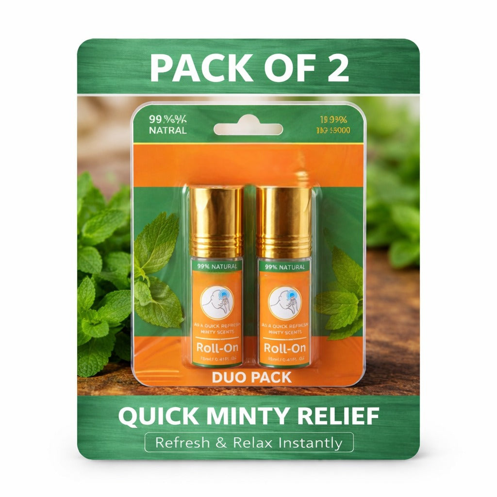 Peppermint Eucalyptus Essential Oil 50 ml each pack of 2