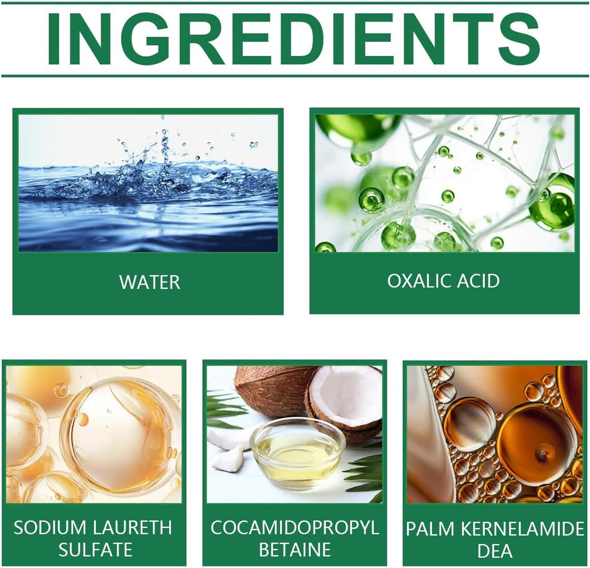 2 Bottle Oxalic Acid Cleaner 500ml each bottle