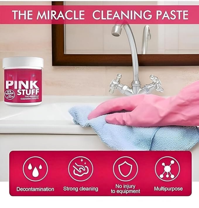 Pink Stuff Cleaning Powder 100 gm pack of 2