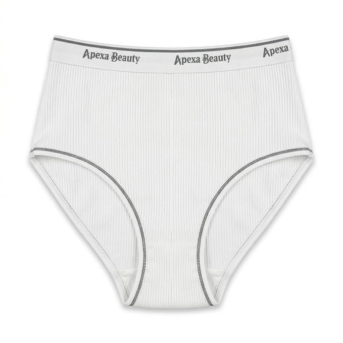 Beauty Women’s Ribbed Sporty Panty Multicolor Pack of 3