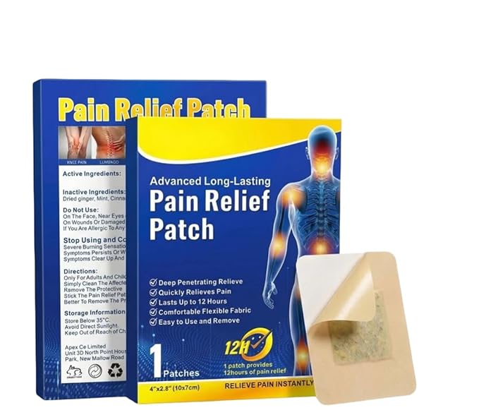 Pain Relief Patch for Muscle, Joint & Back Pain (pack2)