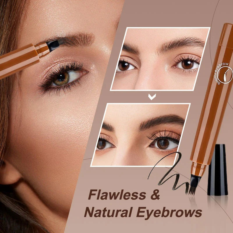 Buy 1 Get 1 Free Waterproof Four-tip Beard and Eyebrow Pen