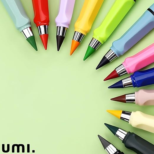 Everlasting Color Pencil Colors Infinity pencil Round Shaped Color Pencils(12pcs)