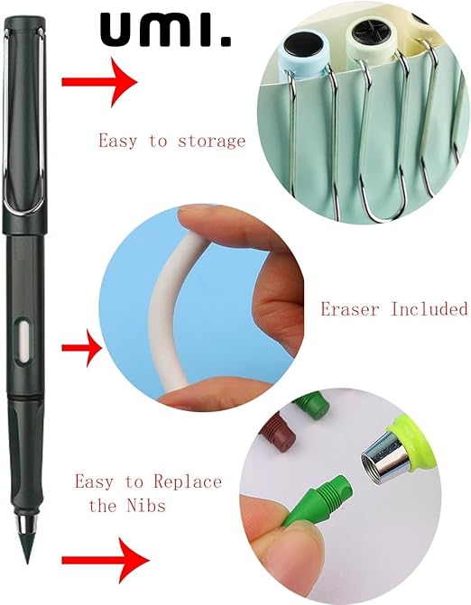 Everlasting Color Pencil Colors Infinity pencil Round Shaped Color Pencils(12pcs)