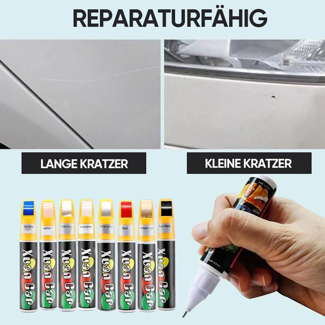 Waterproof Car Scratch Repair Pen(Random color)