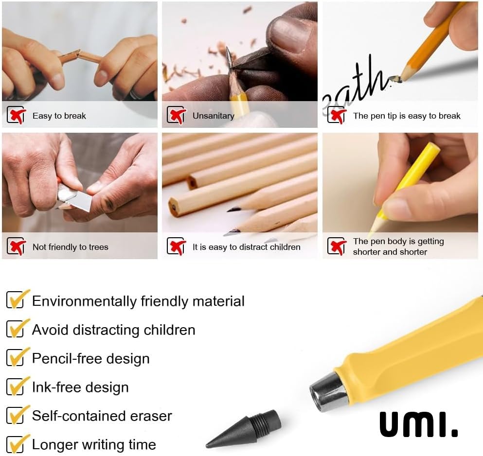 Everlasting Color Pencil Colors Infinity pencil Round Shaped Color Pencils(12pcs)