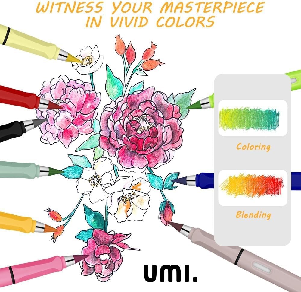 Everlasting Color Pencil Colors Infinity pencil Round Shaped Color Pencils(12pcs)