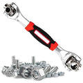 Multifunction Wrench Tool with 360 Degree Rotating Head, Magnetic Spanner Tool for Home and Car Repair Tool Works