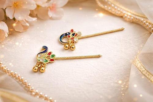 1 pair of Laddu Gopal Basuri Jewellery(random design)