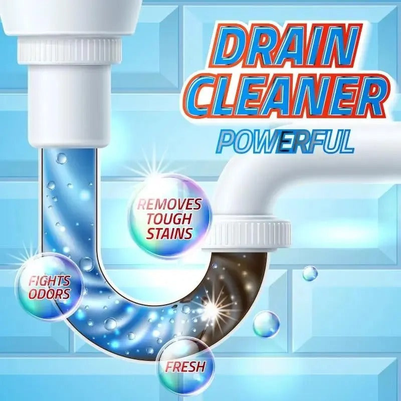 Powerful Pipe Dredging Agent for Kitchen and Toilet Pipelines 260 gm(pack of 2)