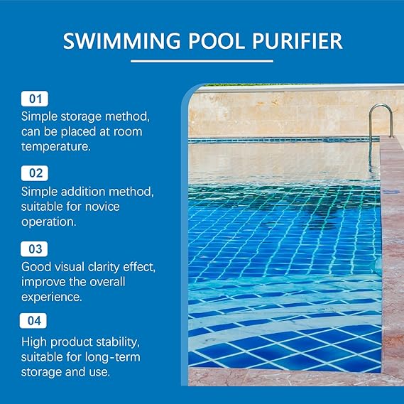 SS BUY 1 GET 1 FREE Swimming Pool Purifying Liquid